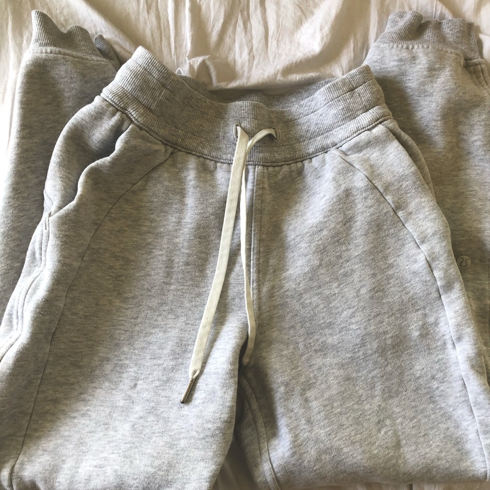 Light Grey Lululemon Sweatpants